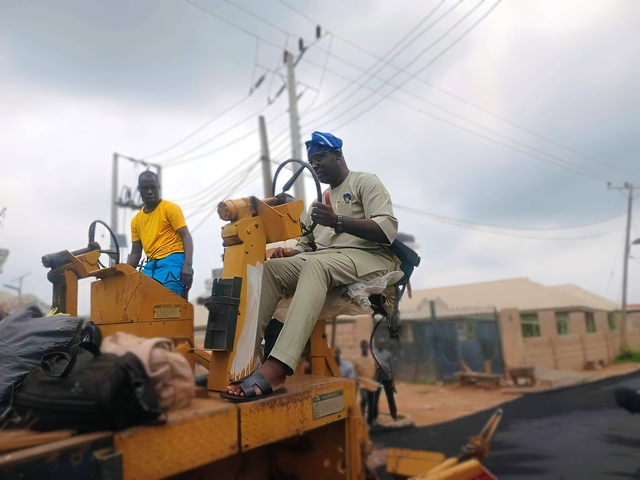 Ijebu North Chairman Flags Off Asphalt Laying of WOSAM Arena Road, Adjoining Routes
